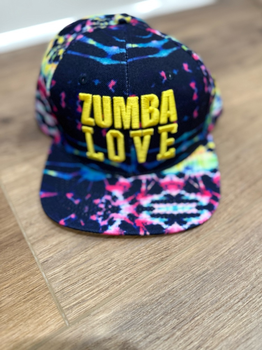 Zumba Love Snapback Hat Tie Dye